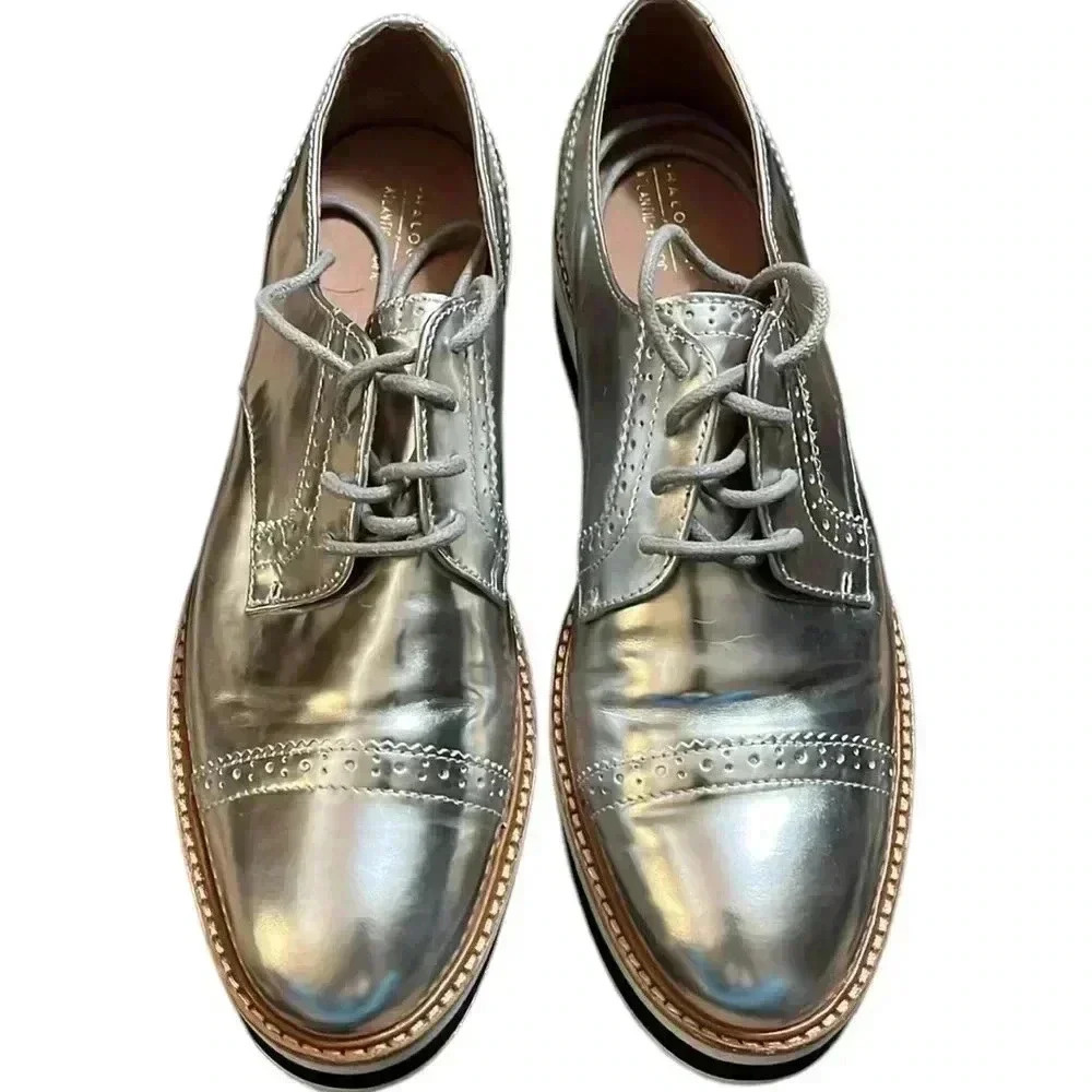 Halogen x Atlantic-Pacific ‘The Flatform Derby’ Woman’s Size 9 - Picture 1 of 7